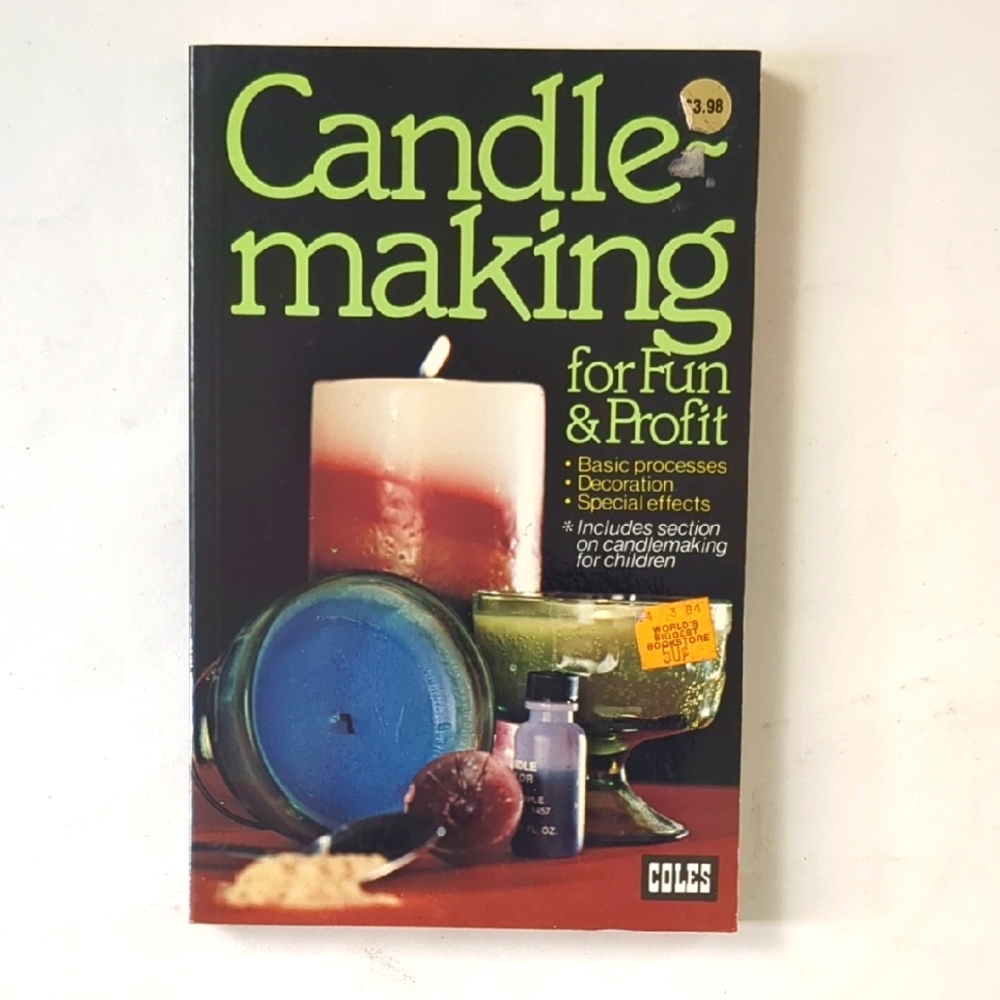 Candle Making For Fun and Profit - 1978 - Book